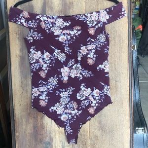 Off Shoulder Bodysuit